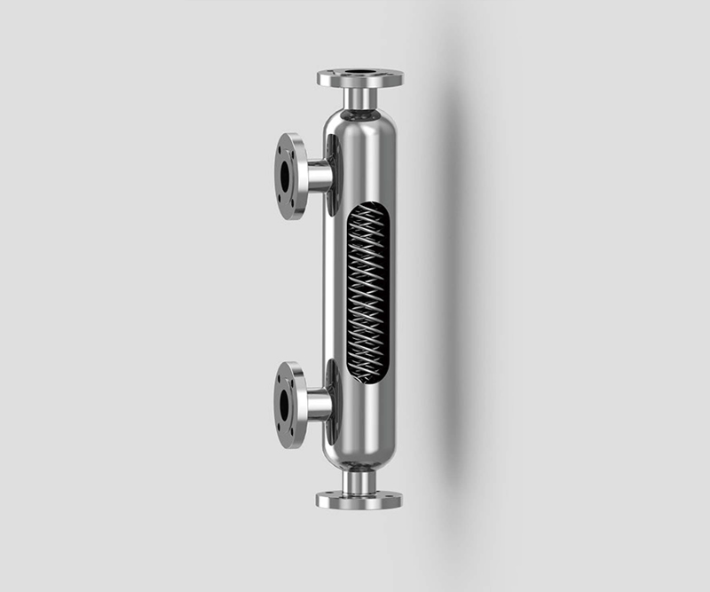 大通量全焊式螺旋纏繞管式換熱器
